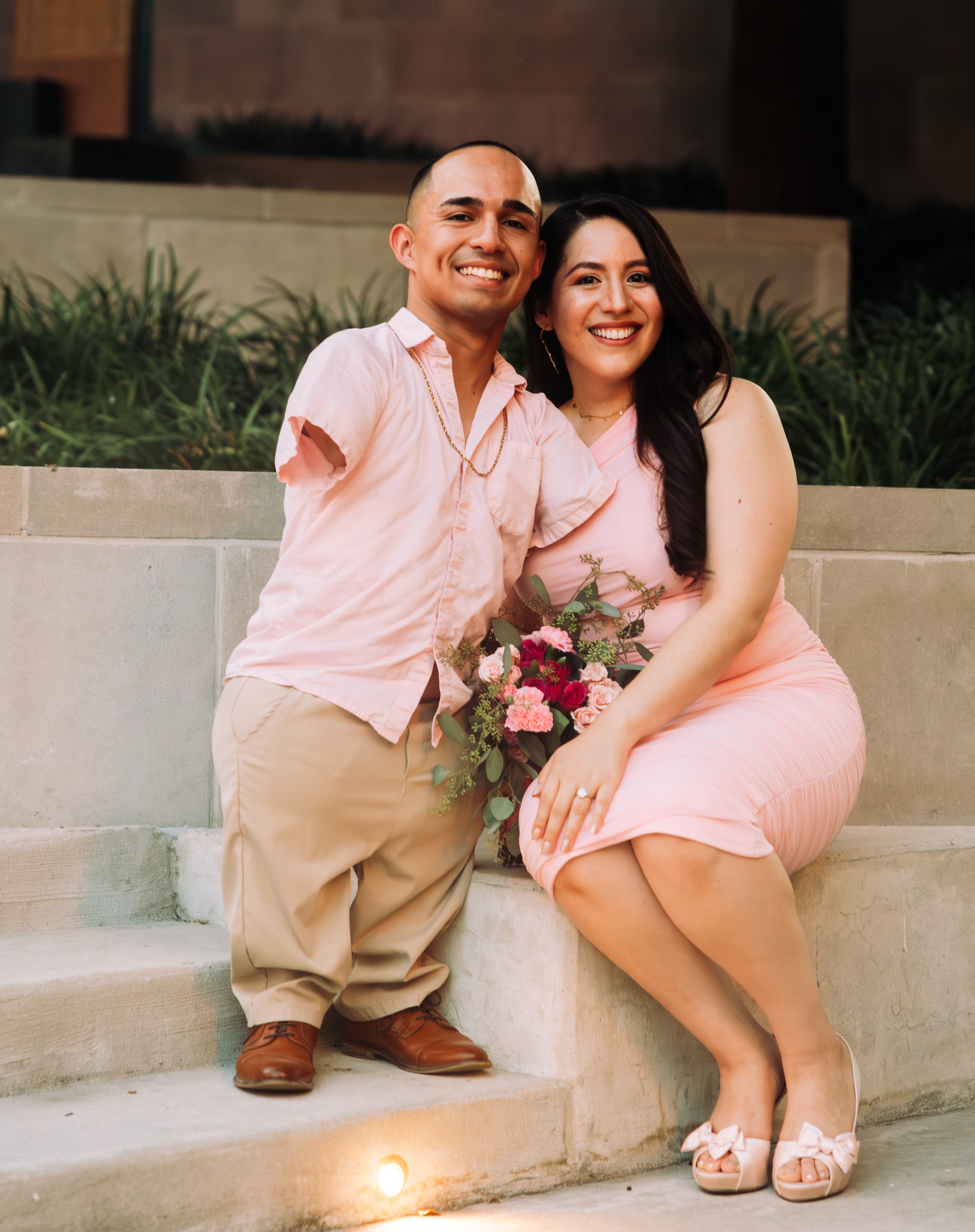 Xavier's proposal with Jazmin
